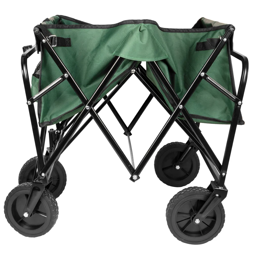 Chariot de Transport Pliant Multi-usage avec Structure Acier Résistante - 4