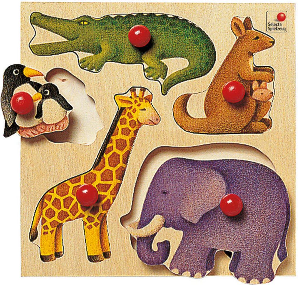 Schmidt Spiele PUZZLE ZOO, 5 TEILE SELECTA SELECTA Produktbild 