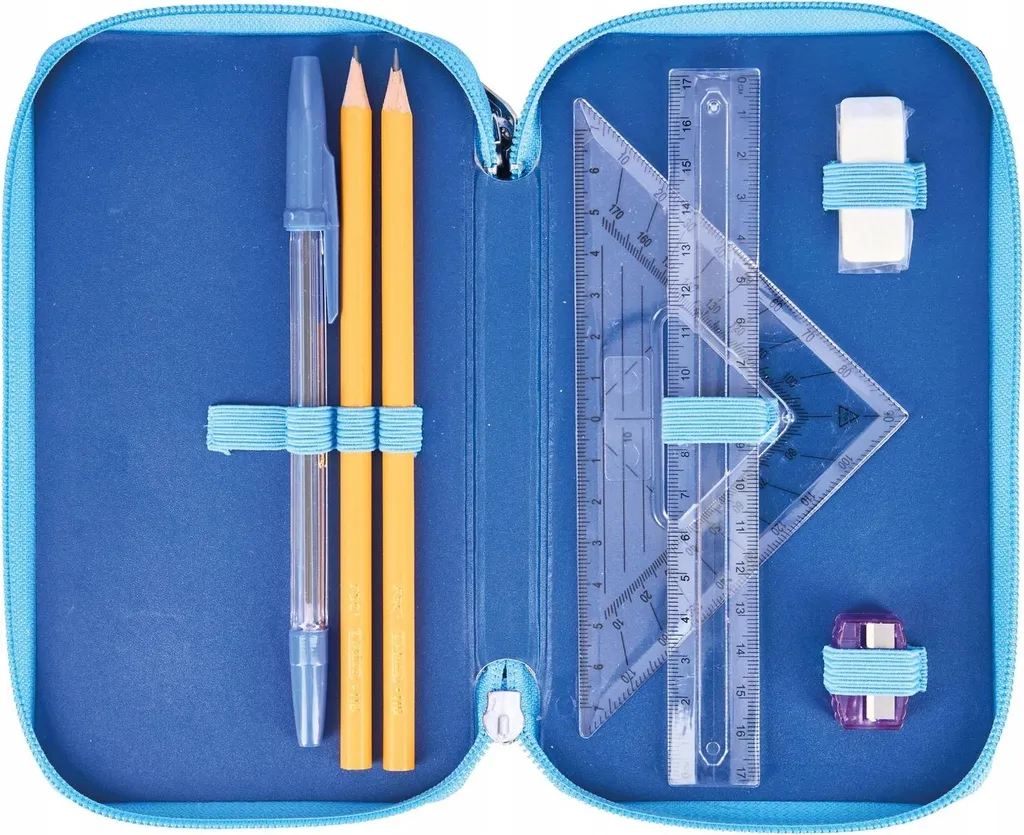 Trousse Herlitz Cosmic Explorer 23 Pièces avec Double Compartiment