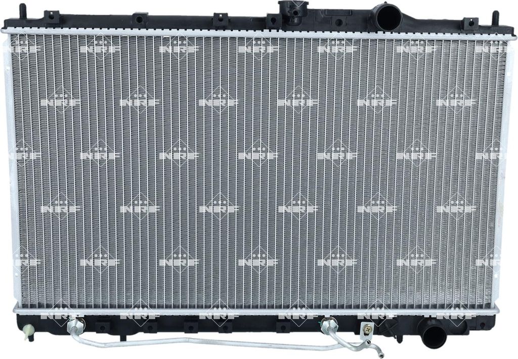 Kühler Motor Kühlrippen gelötet 660 - 375 mm Alu NRF für u.a. MITSUBISHI COLT