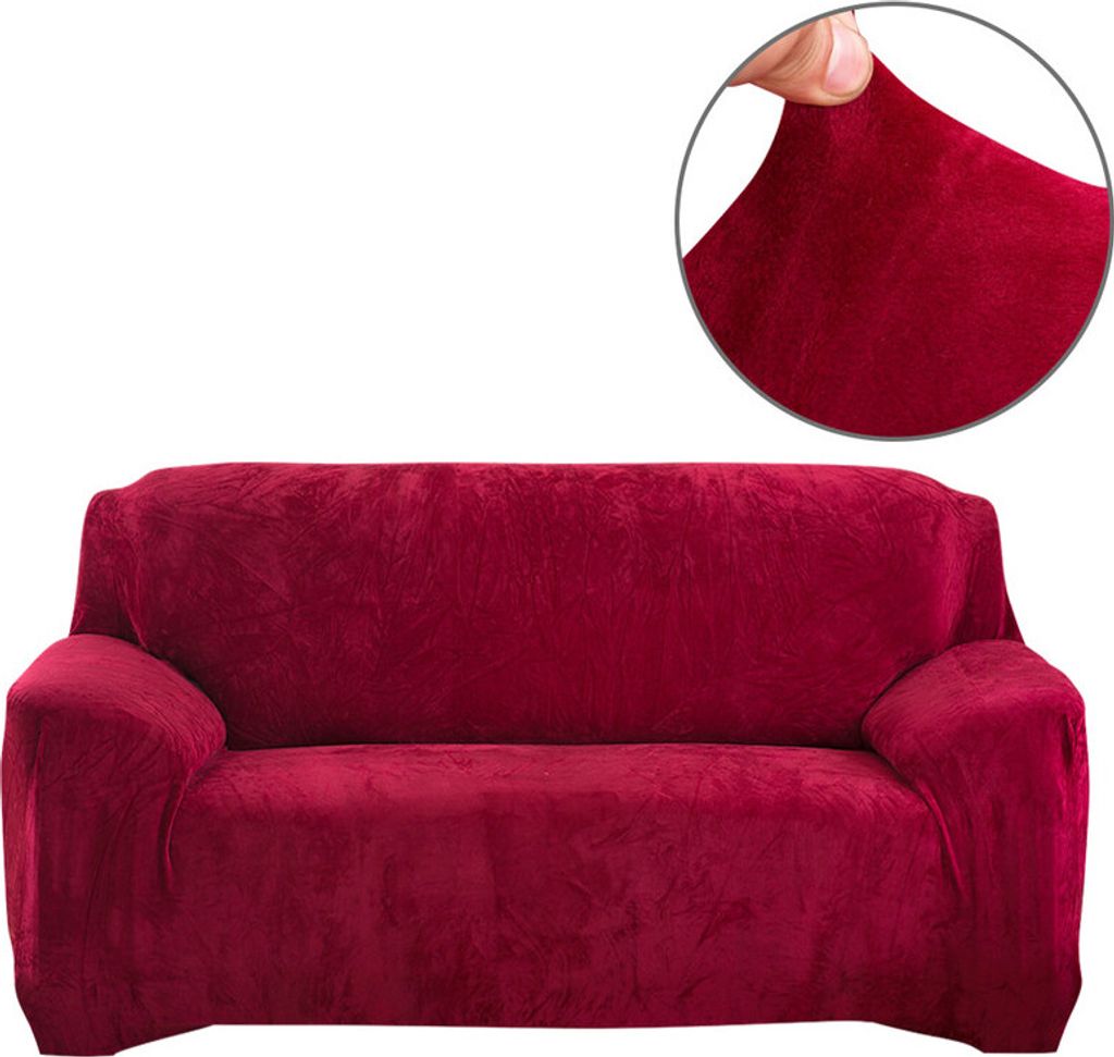 (2Sitzer, Weinrot) Sofabezüge aus Kaufland.de
