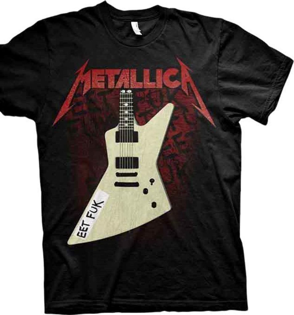Metallica Eet Fuk Black XL T-Shirt