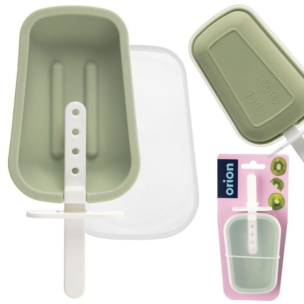Moule à glace en silicone avec couvercle Image du produit 
