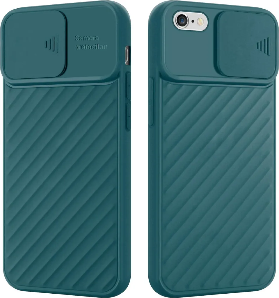 Custodia iPhone 6 Plus Cadorabo per Famiglie - TPU Verde Robusta