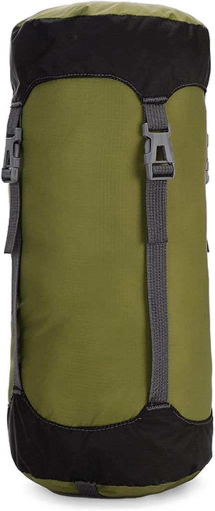 Kompressionssack für Schlafsack, wasserdichte Kompressionshülle für Camping, Reisen und Wandern – Größe L