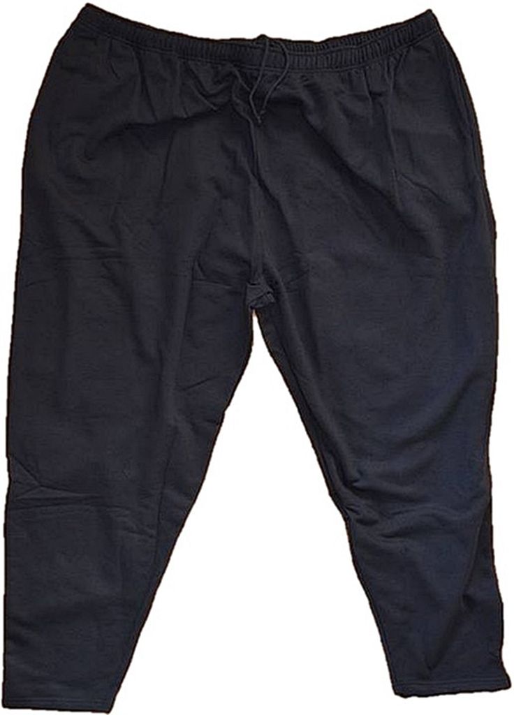 Übergrößen Jogginghose HONEYMOON Schwarz 10XL