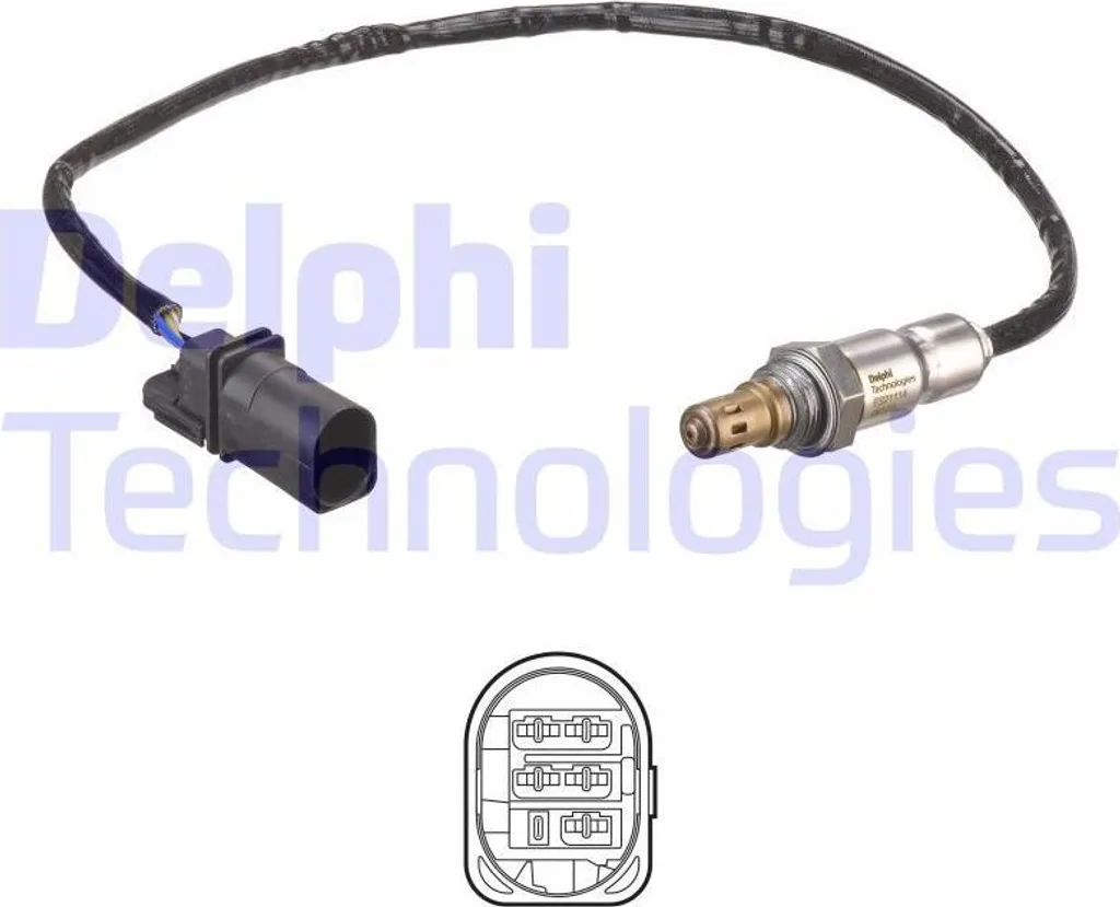 Sonde Lambda Delphi ES21114-12B1 - Capteur Oxygène Haute Précision