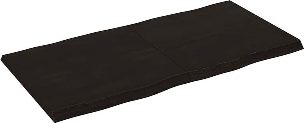 vidaXL Tischplatte 120x60x(2-4) cm Massivholz Behandelt Produktbild 