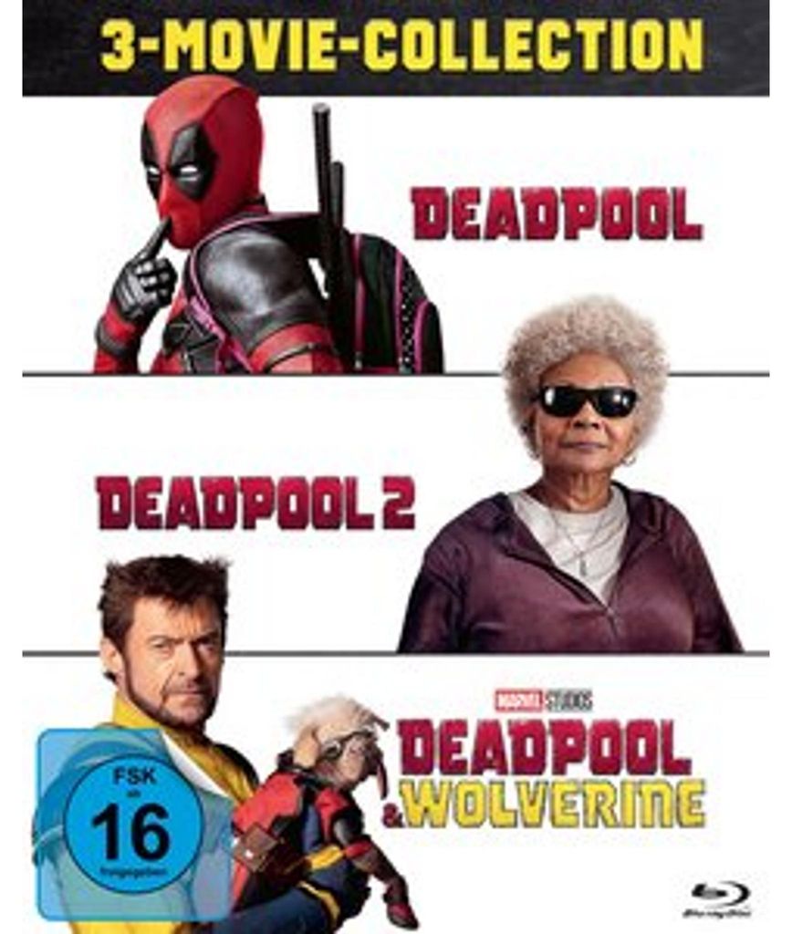 Deadpool 3-Movie-Collection BD Produktbild 