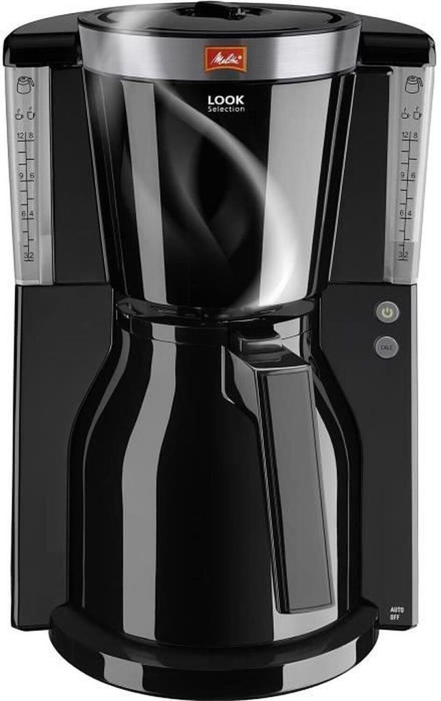 MELITTA Kaffeeaut. Look IV Therm Selection 1011-12 schwarz Image du produit 