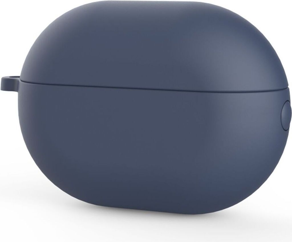König Design Hülle kompatibel mit Huawei FreeBuds Pro Kunststoff Full Cover Handyhülle - Case Mitternachtsblau