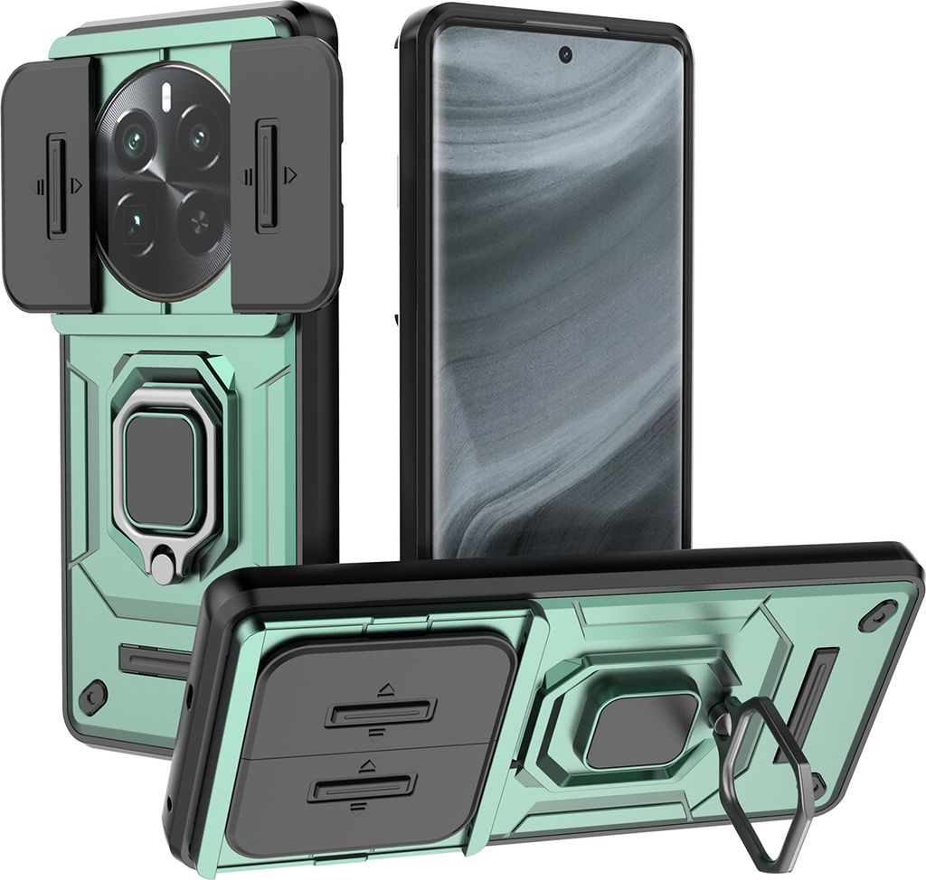 Hülle für Realme 12 Pro Dual Layer Handyhülle Schiebe Produktbild 