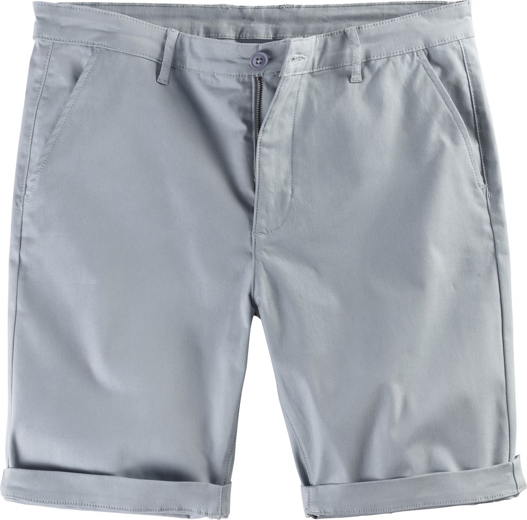 H.I.S. Chinoshorts regular-fit graublau Größe 34