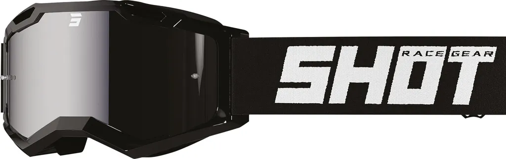 Masque enfant Shot Rocket Kid 2.0 : finie la buée en moto-cross noir