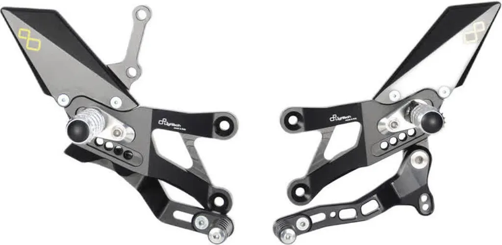 Repose-pieds fixes Lightech Yamaha R3 : Grip Extrême et Finition CNC