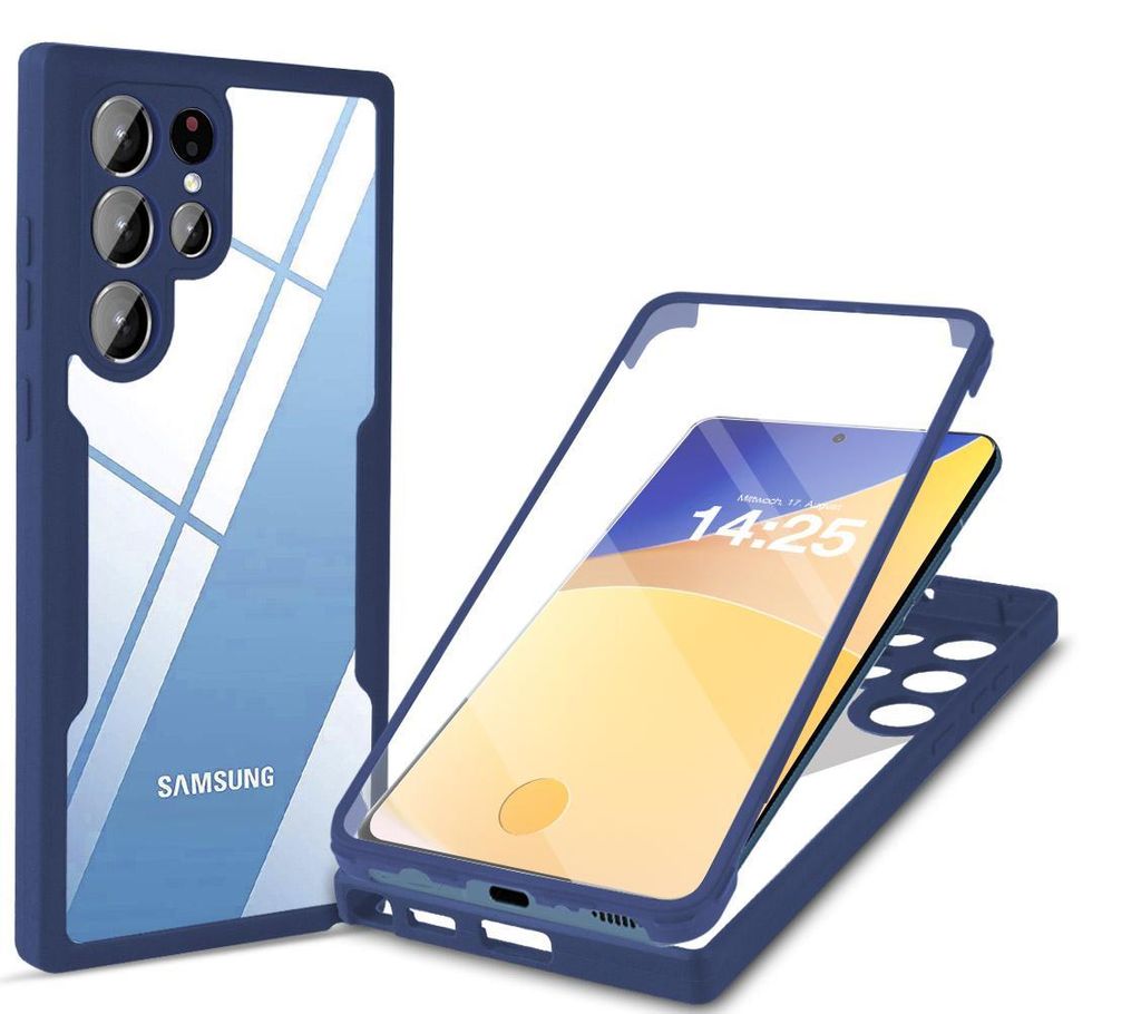 360 Grad Rundum Schutz Handyhülle für Samsung Galaxy S22 Produktbild 