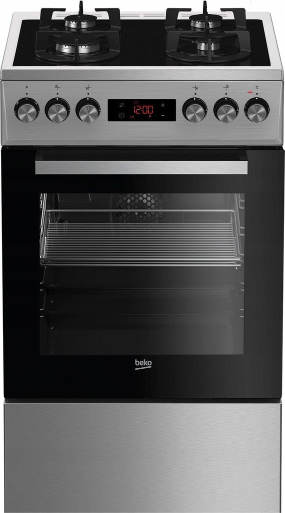 Beko Fsmt55330dxds Butangas-herd Mit Backofen 4 Brennern Produktbild 