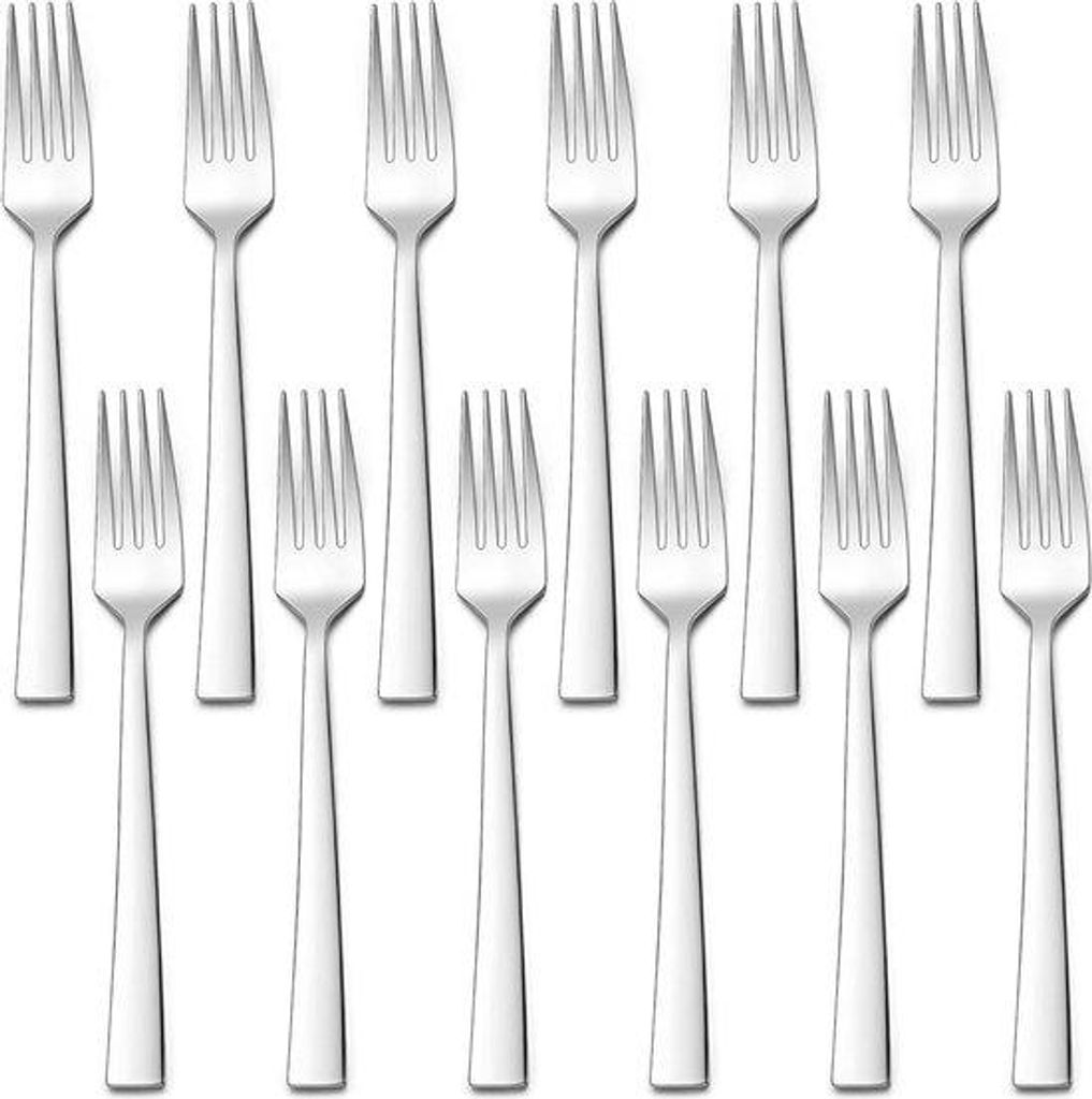 Edelstahl-Essstäbchen-Set, 12-teilig, 19,5 cm, hochglanzpoliert
