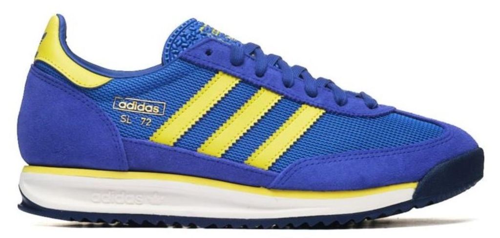 Adidas Herren Turnschuhe JH5102 aus Naturleder in Blau Produktbild 