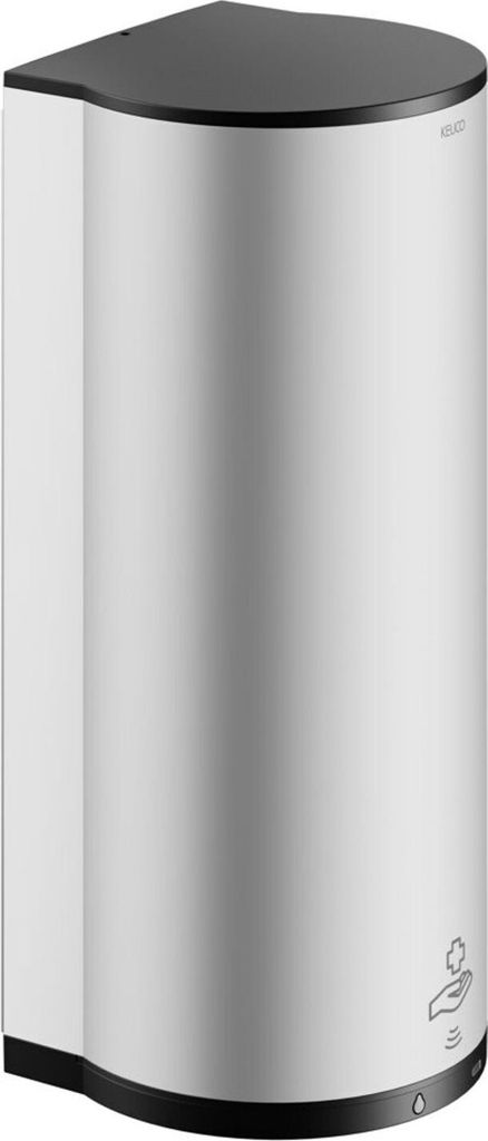 KEUCO PLAN Sensor-Desinfektionsmittelspender für Flüssigdesinfektion und Desinfektionsgel, LED-Füllstandanzeige, 14987170037