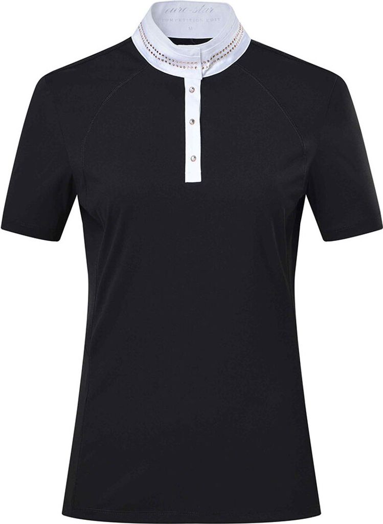 Euro-Star Damen Turniershirt ESEstrella black, Größe:S