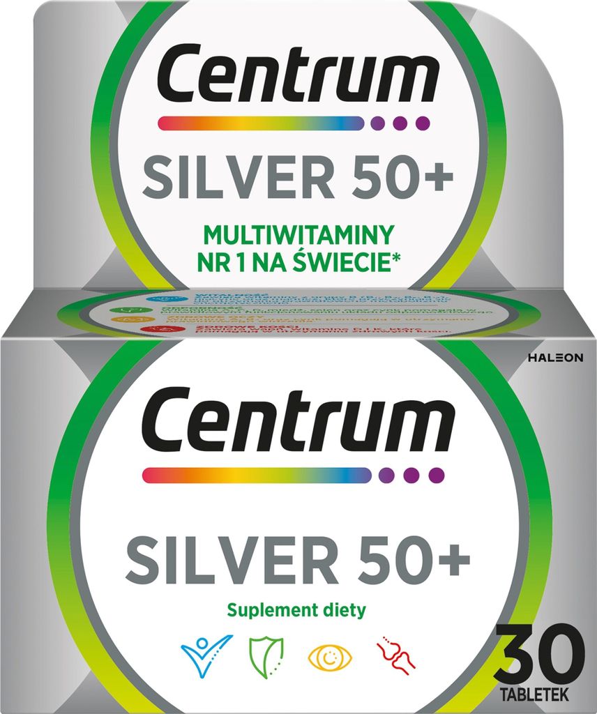 Centrum Silver 50+, 30 tabletek Obrázok produktu 