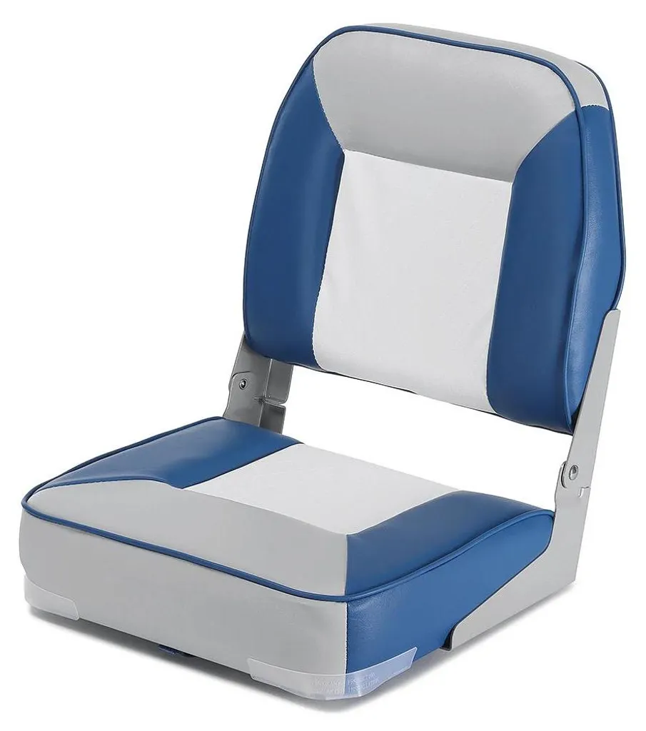 Siège de bateau imperméable et ergonomique bleu, modèle Océan 45