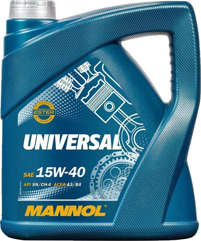 4 Liter MANNOL 15W-40 UNIVERSAL MB 229.3 MB 229.1 PSA B71 Produktbild 