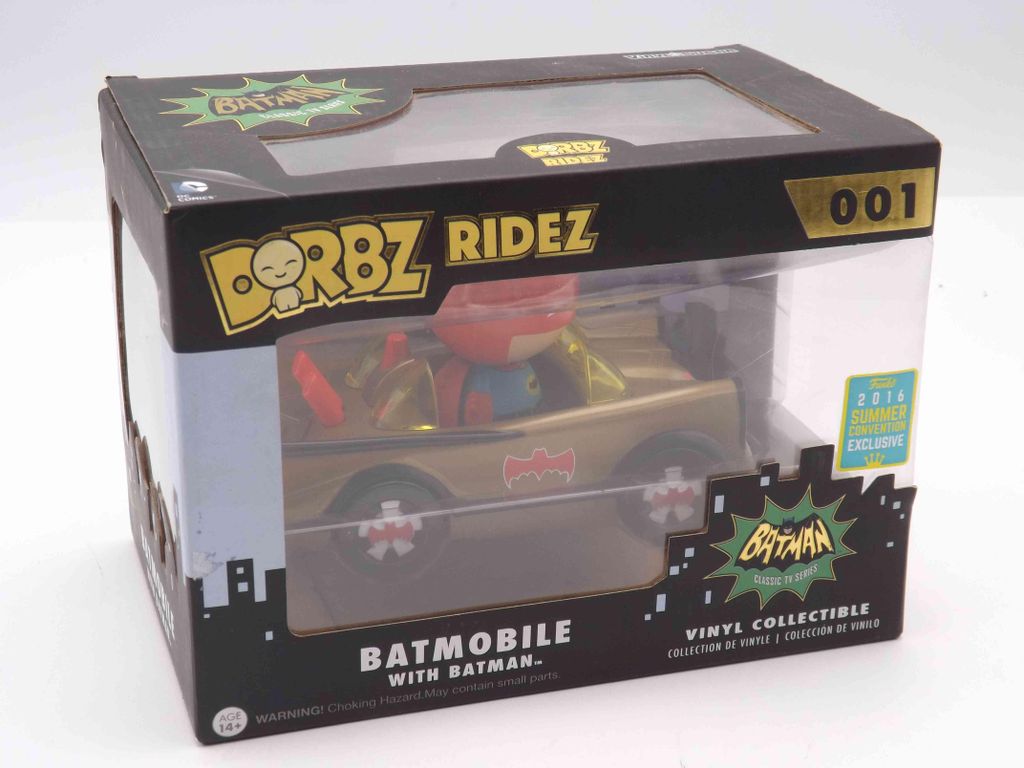 Funko Pop! 001: Dorbz Ridez - Batmobile with Batman Produktbild 