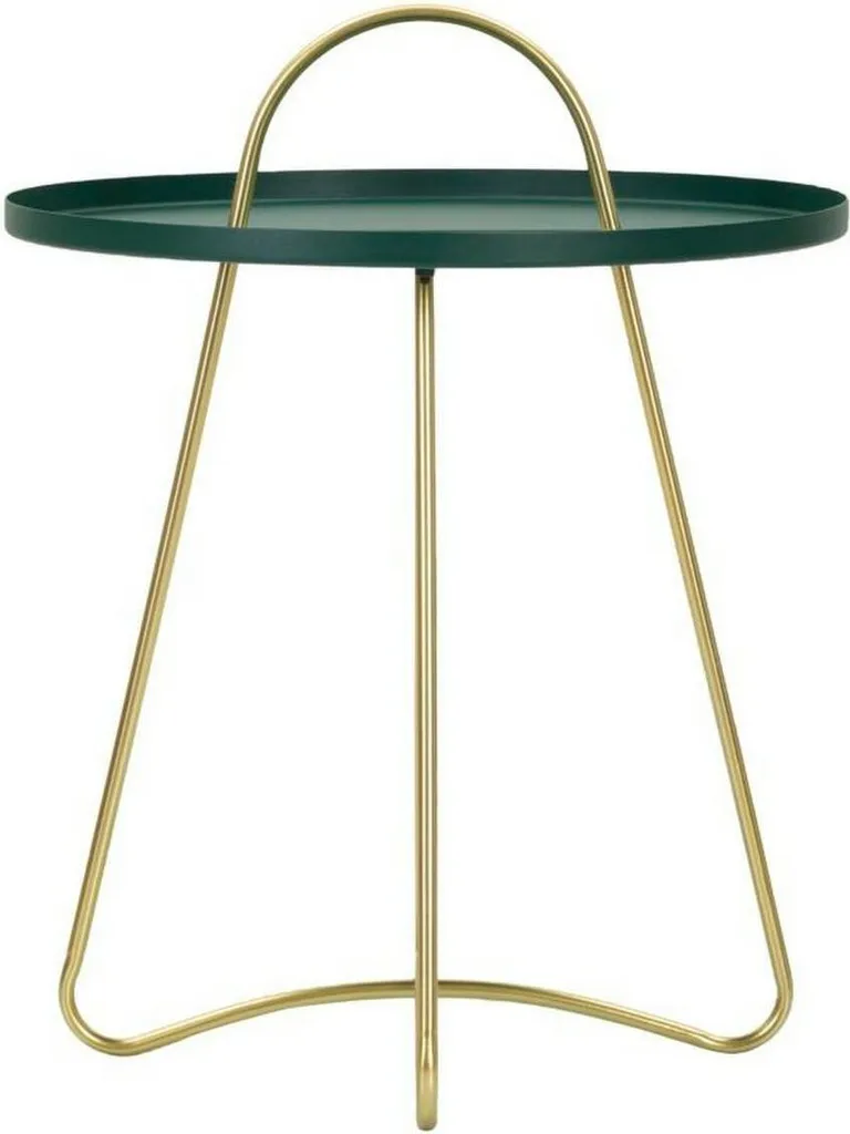 Table basse Nigra 45x45x59h Verte : Solution de Rangement et Gain Place - 8