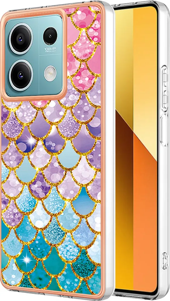 Custodia Xiaomi Redmi Note 13 5G Silicone Morbido Fantasia Colorata
