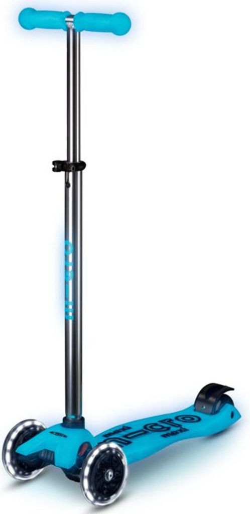 Micro Scooter Maxi Micro Deluxe glow LED blau