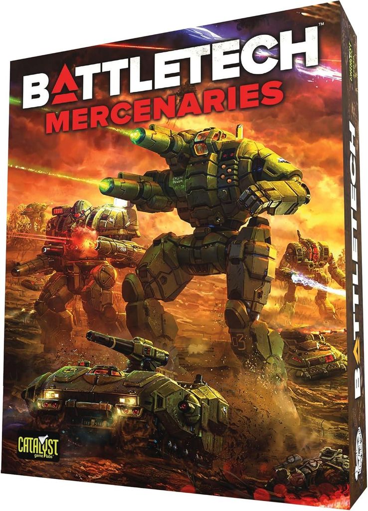 Coffret BattleTech Mercenaries - Jeu de société - Édition Image du produit 