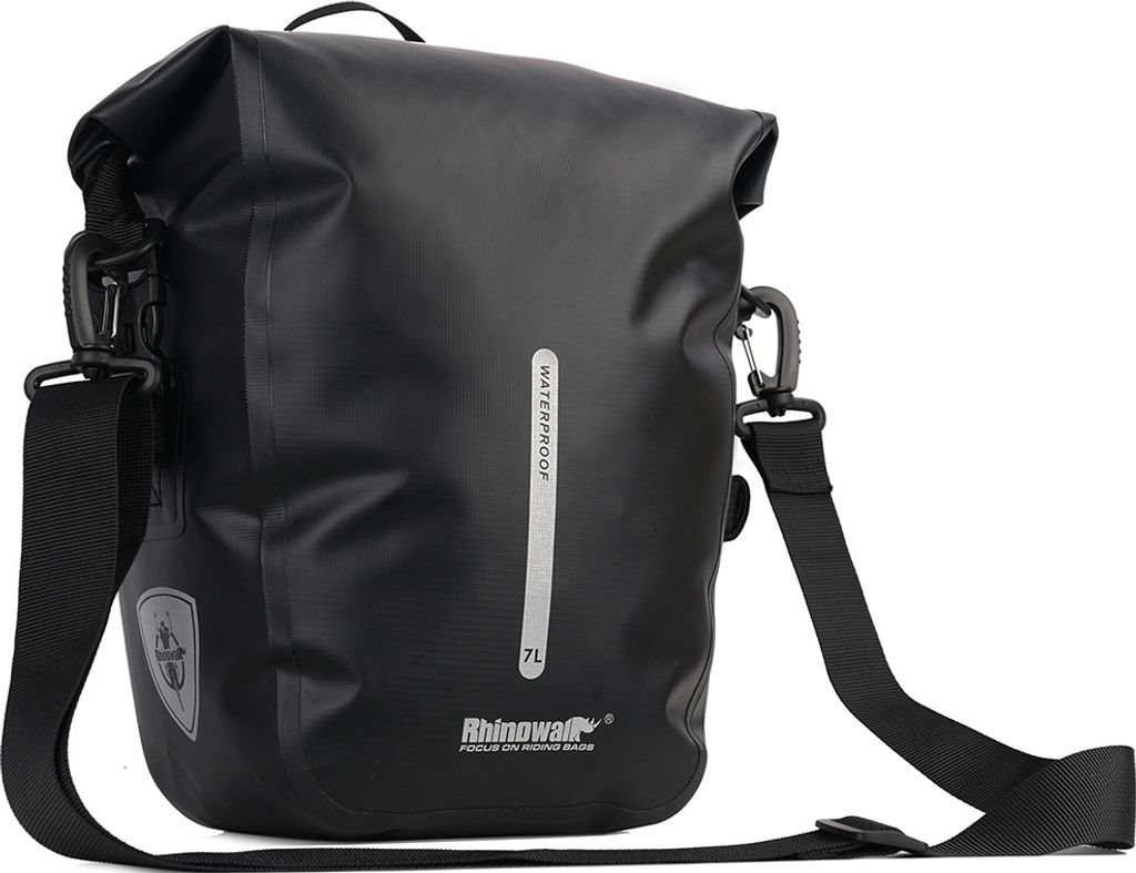 Fahrradtasche, RK6202 für Gepäckträger schwarz