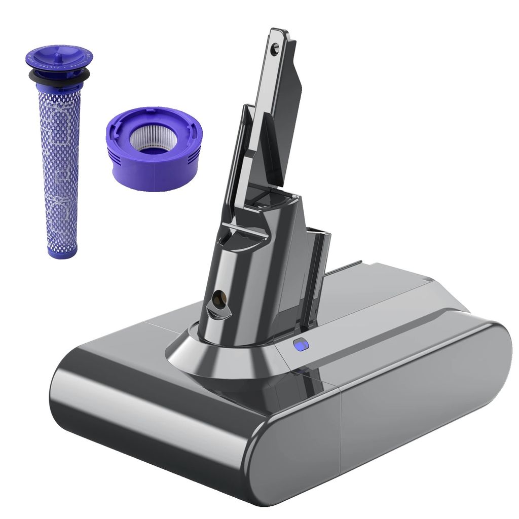 Batteria di ricambio per Dyson V7, capacità 6000mAh, 21,6V, Immagine del prodotto 