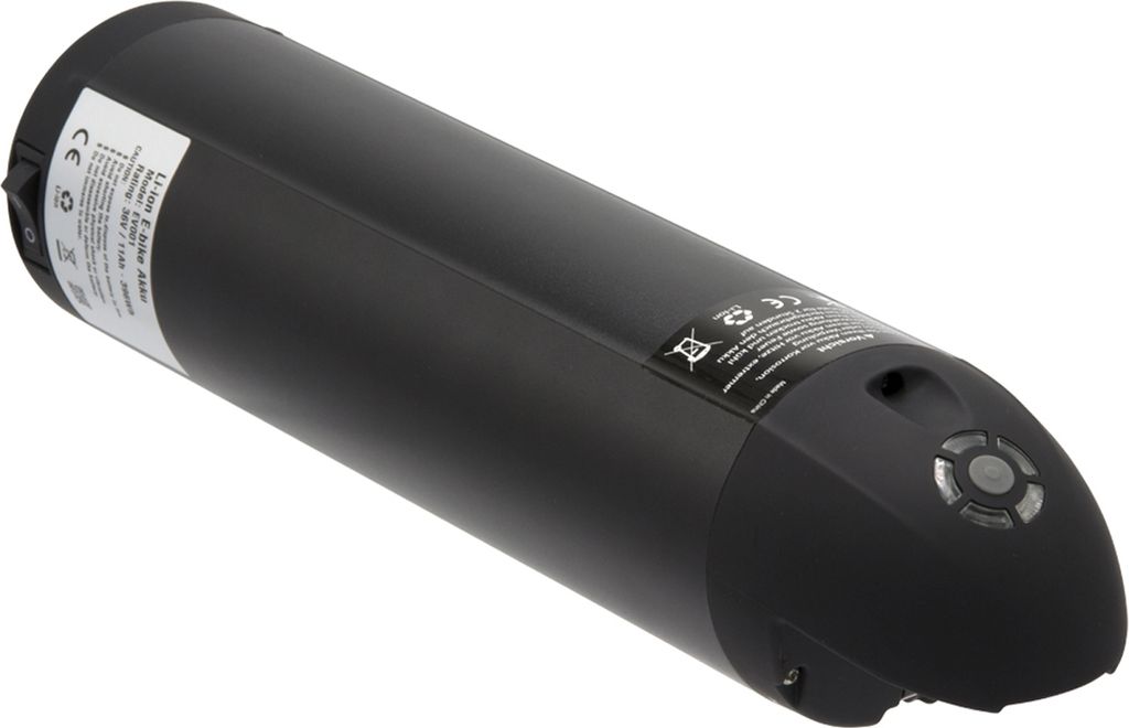 Trinkflaschenakku 36cm 400Wh E-Bike Pedelec Akku 36V 11Ah Produktbild 