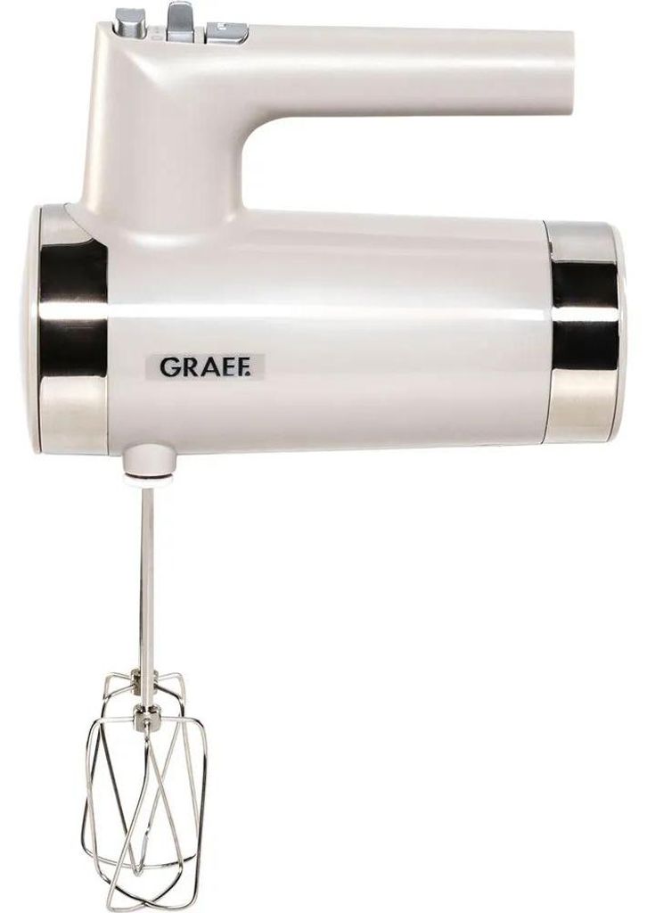 Graef HM508, Handmixer, Graubraun, Schlagen, Kneten, Mixen