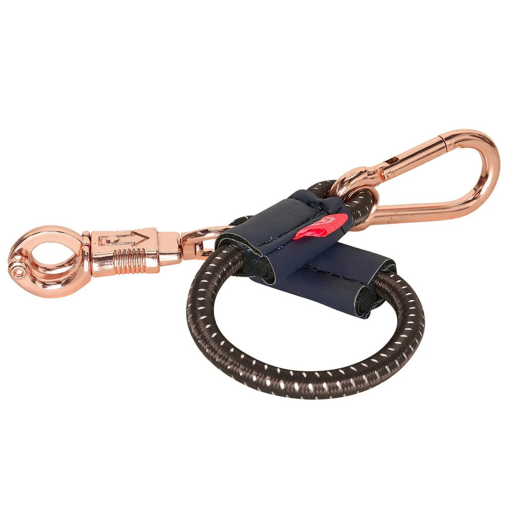 Attache pour van et transport cheval IRHElastisch 40 cm coloris Noyer
