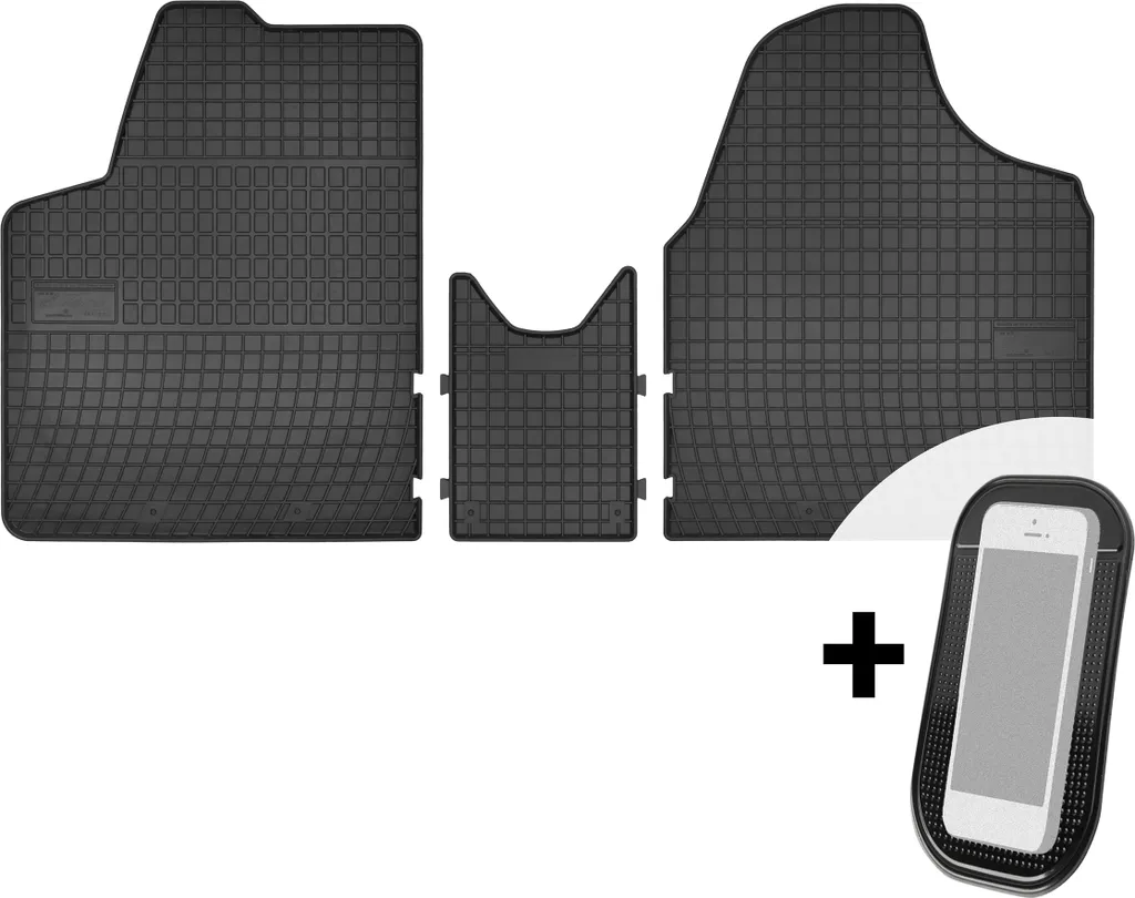 Mossa Tappetini In Feltro Per Peugeot Expert II (2007-2016) – Set 2 Pezzi – Colore Nero – Antiscivolo E Impermeabili