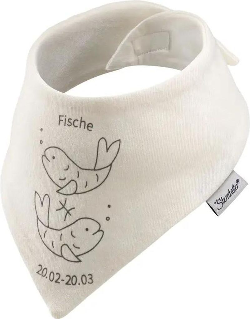 Sterntaler GmbH Sterntaler Baby Halstuch Sternzeichen Fische Gr. 1 Sonstige