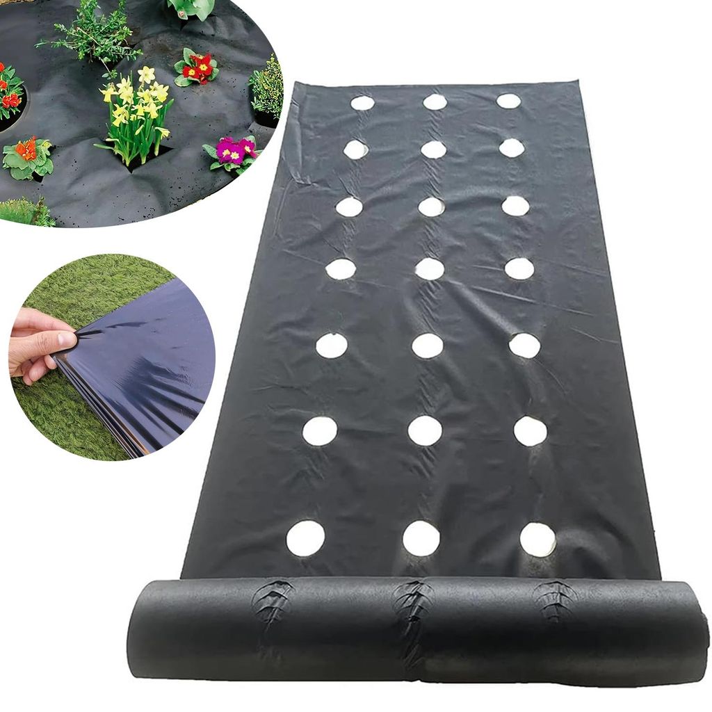 Unkrautvlies für Garten, Atmungsaktive Wachstumsmatte, Produktbild 
