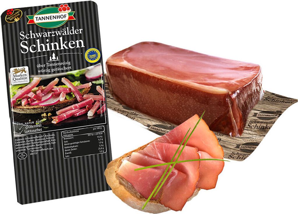 Tannenhof Schwarzwälder Schinken, im Stück Produktbild 