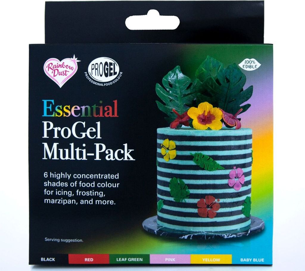 Rainbow Dust ProGel® Multi Pack ESSENTIALS 6x25 ml Produktbild 
