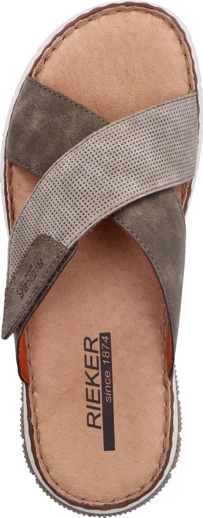 Rieker Herren Pantolette Klettverschluss Clog 25283, Produktbild 5