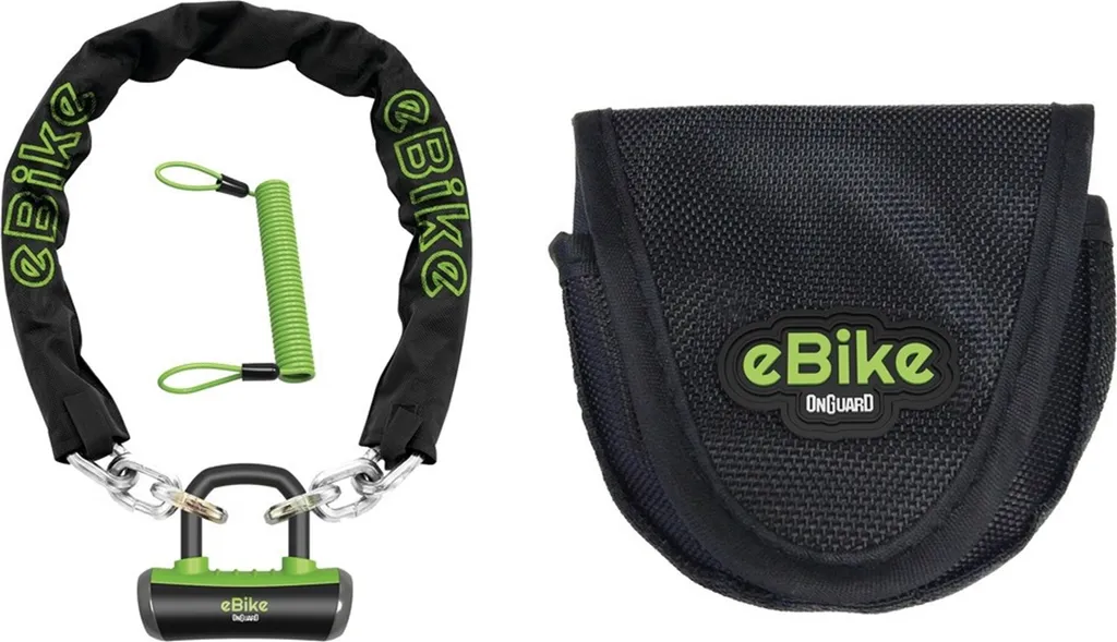 Antivol Chaîne Anti-Coupure OnGuard 8019E Mastiff pour VAE et Vélo