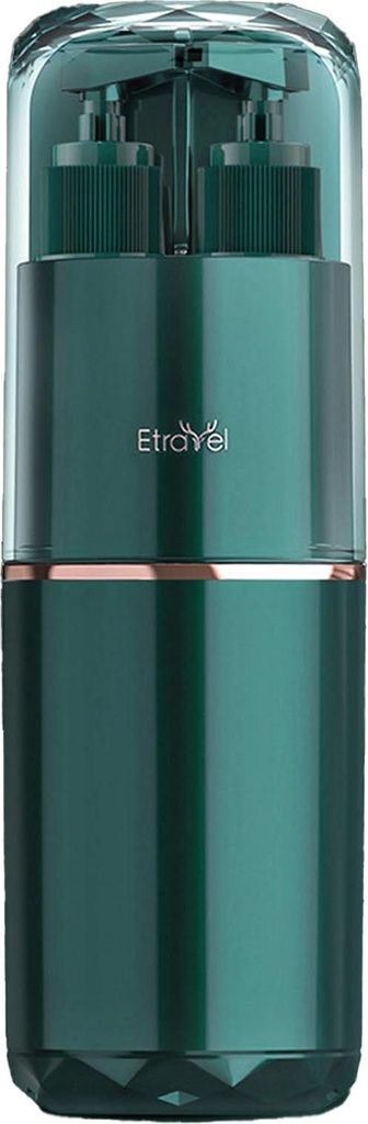 5-teiliges Set Reise-Zahnbürsten-Aufbewahrungsbox, multifunktionales tragbares Zahnpasta-Etui, grün