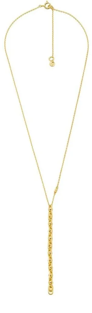 Collier en argent plaqué or 14K Astor Link MKC170700710 - Brillance luxe