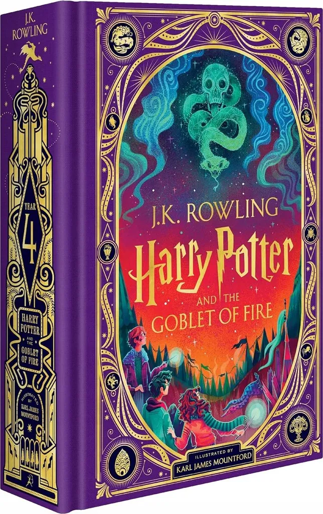 Harry Potter et la Coupe de Feu illustré Idée Cadeau Noël et Anniversaire