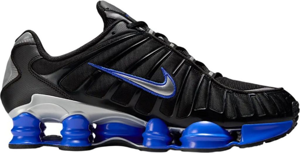 Nike Shox TL "Black Racer Blue Metallic Silver" Schwarz/Blau, Größe: 38,5