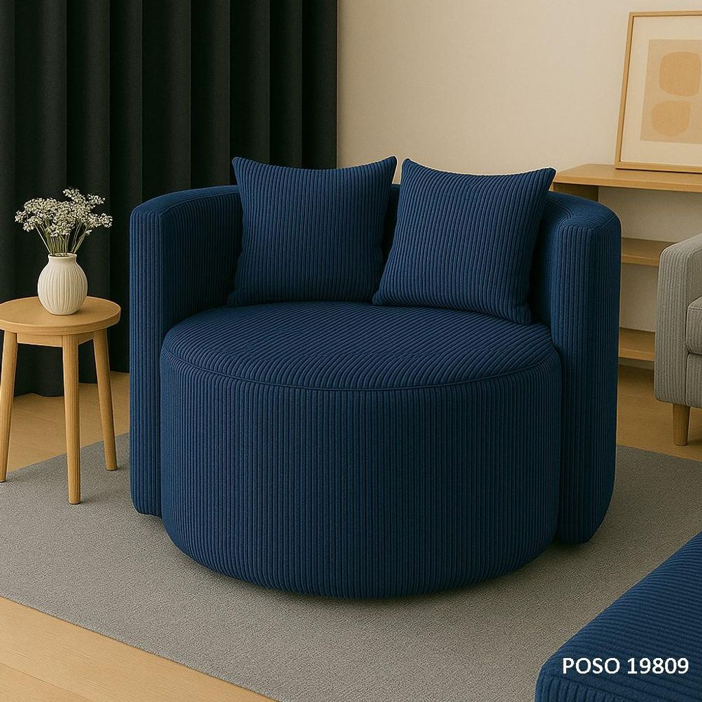 Sessel LOOP – komfortabler Akzent für ein modernes Wohnzimmer